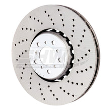 Load image into Gallery viewer, SHW Performance BFR48502 FITS: -SHW 15-18 BMW X5 M 4.4L Right Front Cross-Drilled Lightweight Brake Rotor Brake Rotors Drilled