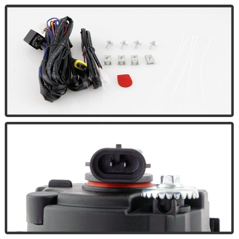 SPYDER 5086990 FITS: 19-20 Dodge Ram 1500 OEM Style Fog Lights w/Universal Switch- Clear (FL-DR19-C) Fog Lights