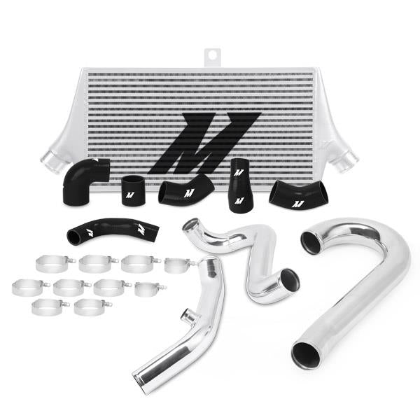Mishimoto MMTMIC-STI-08BKBK FITS: Subaru 08-15 WRX STi Top-Mount Intercooler Kit Powder Coated Black & Black Hoses Intercoolers