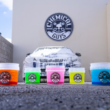 Load image into Gallery viewer, Chemical Guys ACC106 FITS: Heavy Duty Ultra Clear Detailing Bucket Wash Buckets