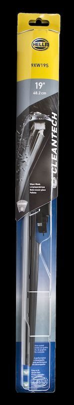 Hella LA358054191 FITS: Clean Tech Wiper Blade 19in Single Exterior Trim