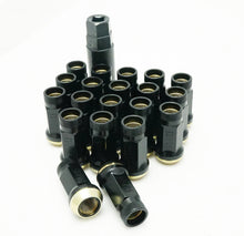 Load image into Gallery viewer, Wheel Mate 32936B FITS: Muteki SR45R Lug Nut Kit 12x1.5 Black Lug Nuts