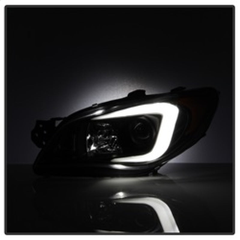 SPYDER 5083920 FITS: Subaru WRX 2006-2007 Projector Headlights Halogen Only Black PRO-YD-SWRX06-LBDRL-BK Headlights