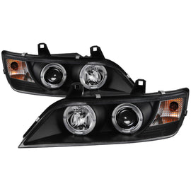 SPYDER 5009081 FITS: BMW Z3 96-02 Projector Headlights LED Halo Black High H1 Low H1 PRO-YD-BMWZ396-HL-BK Headlights