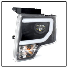 Load image into Gallery viewer, SPYDER 5077592 FITS: Ford F150 09-14 Projector Headlights Halogen Model- Light Bar DRL Blk PRO-YD-FF15009-LBDRL-BK Headlights