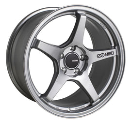 Enkei 521-885-6538GR FITS: TS-5 18x8.5 5x114.3 38mm Offset 72.6mm Bore Storm Grey Wheels Cast