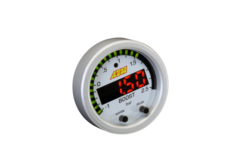 AEM 30-0306 FITS: X-Series Boost Pressure -30inHg 35psi Gauge Gauges