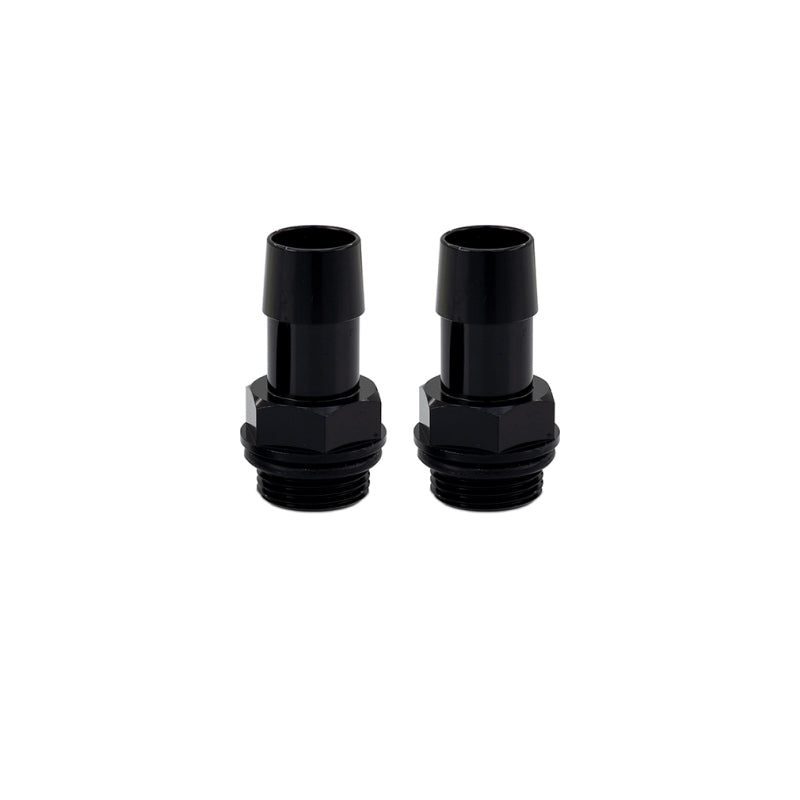 Mishimoto MMFT-M20-58BK FITS: 2pcs. M20x1.5 5/8in Aluminum Catch Can Fittings Black Fittings