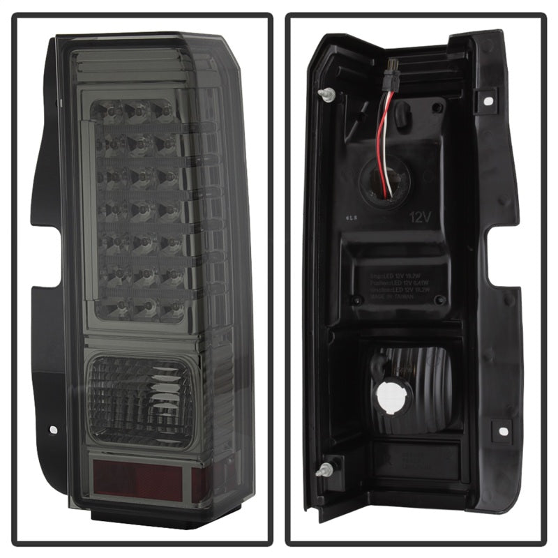 SPYDER 5013064 FITS:xTune Hummer H3 06-09 ( Non H3T ) LED Tail Lights Smoke ALT-ON-HH306-LED-SM Tail Lights