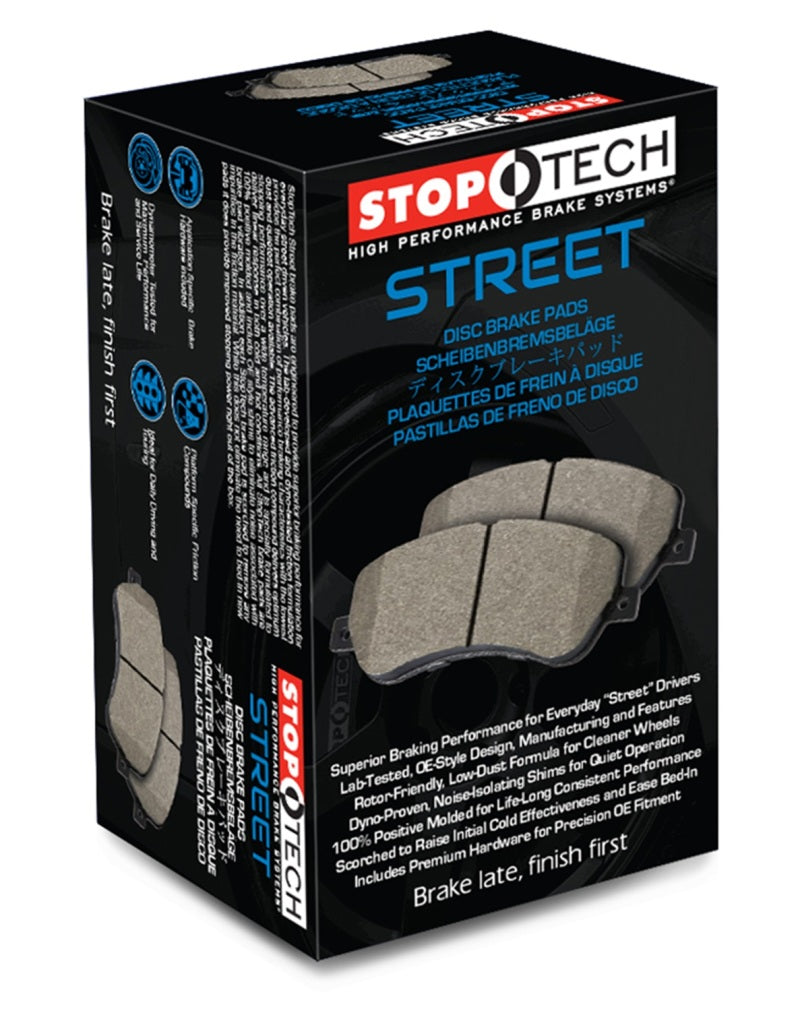 Stoptech 308.16630 FITS:StopTech 07-15 Audi Q7 Street Performance Front Brake Pads Brake Pads OE