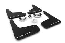 Load image into Gallery viewer, Rally Armor MF72-UR-BLK/WH FITS: 20-26 Tesla Model Y, Juniper Y Black UR Mud Flap w/White Logo Mud Flaps