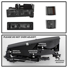 Load image into Gallery viewer, SPYDER 5072238 FITS:xTune Chevy Suburban 94-98 Headlights w/ Corner &amp; Parking Lights 8pcs Smoked HD-JH-CCK88-AM-SM-SET Headlights