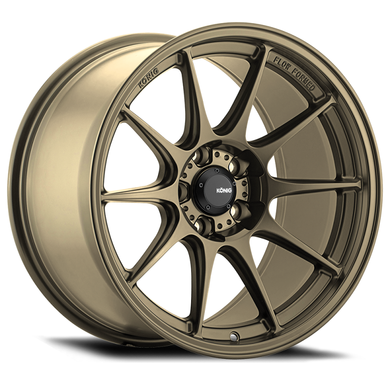 Konig DK86100358 FITS: Dekagram 16x8 4x100 ET35 Gloss Bronze Wheels Cast