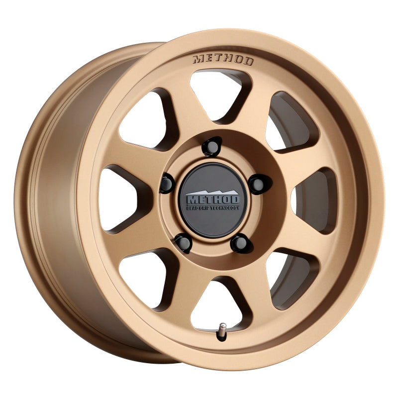 Method Wheels MR70178558900 FITS:Method MR701 17x8.5 0mm Offset 5x150 110.5mm CB Method Bronze Wheel Wheels Cast