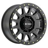 Method Wheels MR30589087518H FITS: Method MR305 NV HD 18x9 +18mm Offset 8x170 130.81mm CB Matte Black Wheel Wheels Cast