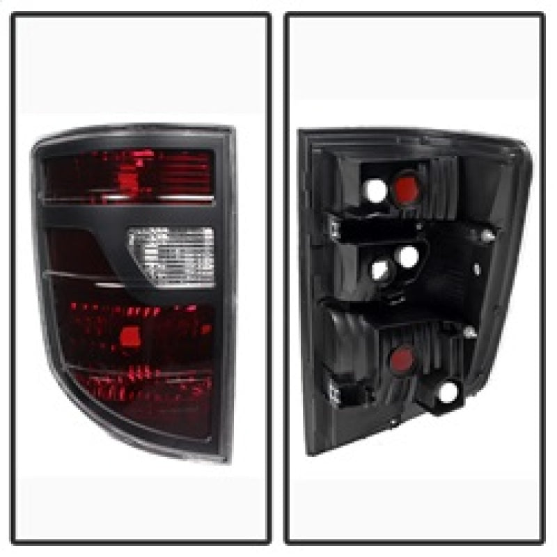 SPYDER 9033193 FITS:xTune Honda Ridgeline Pickup 06-08 OEM Style Tail Lights Red Smoked ALT-JH-HRID06-OE-RSM Tail Lights