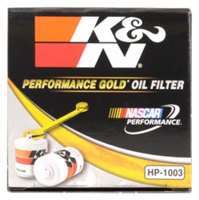 K&N Engineering HP-1003 FITS:K&N 03-09 Scion tC / 00-05 Celica GT/GT-S Performance Gold Oil Filter Oil Filters