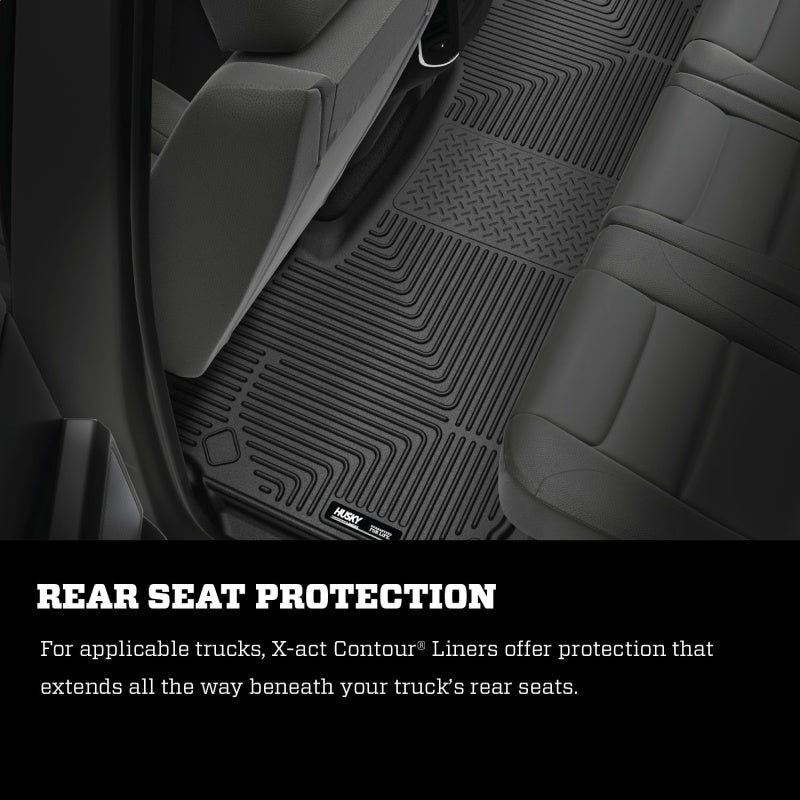 Husky Liners 2023 Kia Sportage X-Act Contour Floor Liners (2nd Seat) - Black