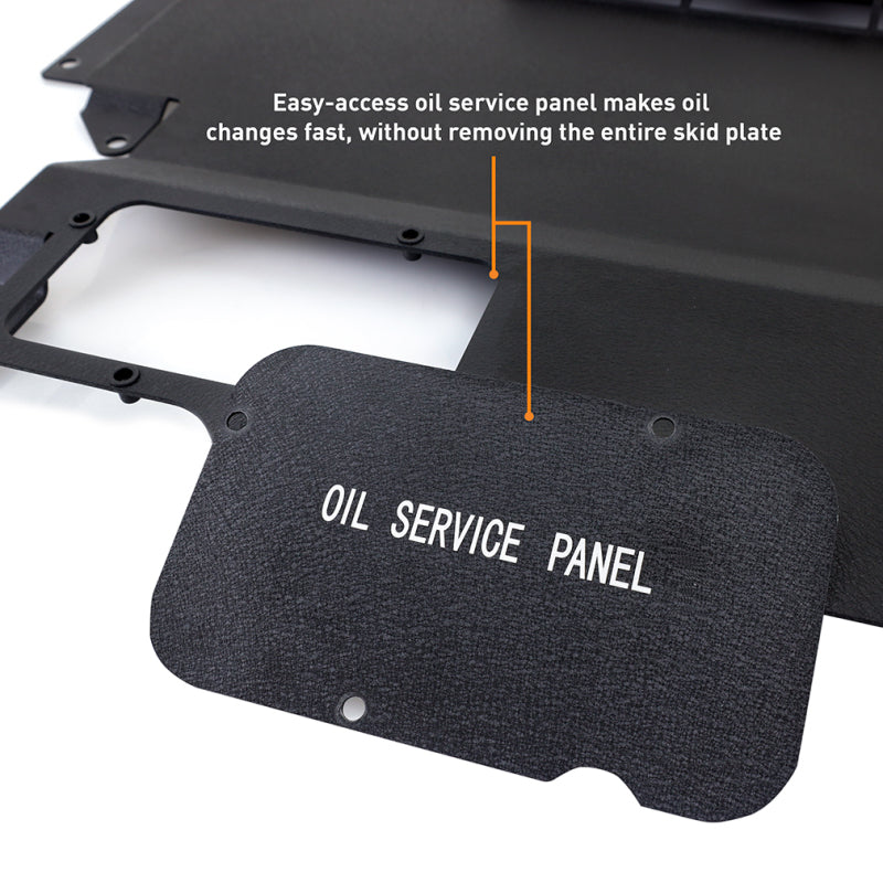 Mishimoto MMSD-Z-23WBK FITS: Skid Plates FITS: 2023+ Nissan Z Skid Plate Engine Wrinkle Black Skid Plates