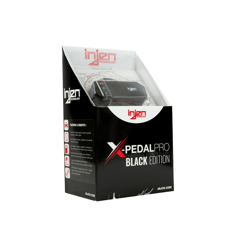 Injen PT0009B FITS: Throttle Controllers FITS: 10-19 Audi A4 2.0T / 06-19 VW GTI 2.0T / 12-19 VW Golf R 2.0T X-Pedal Pro Black Edition Thrott Throttle Controllers