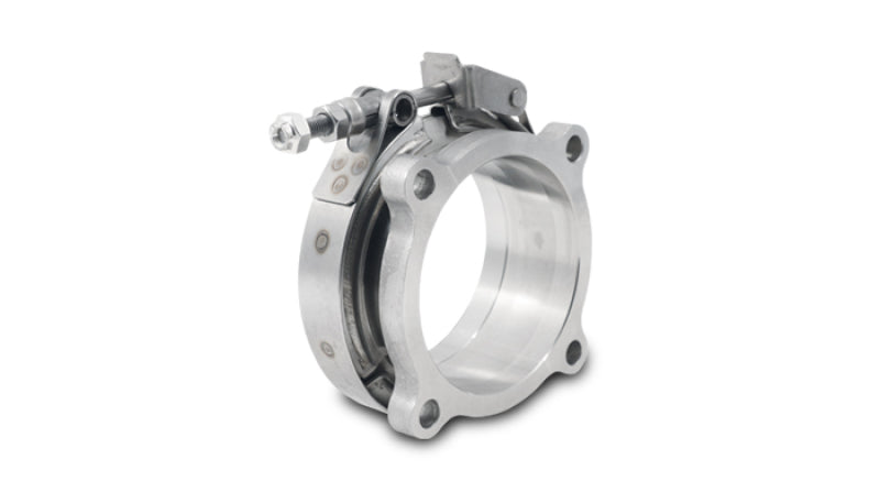 Vibrant 11742 FITS: GT Series Turbo Adapter 3in 4 Bolt to 3in V-Band Flange w/ V-Band & V-Band Clamp Fittings