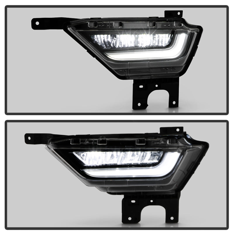 SPYDER 9052255 FITS: 21-23 Ford F150 OEM Style Full LED Fog Lights w/ Switch FL-FF1502021-LED-C Fog Lights