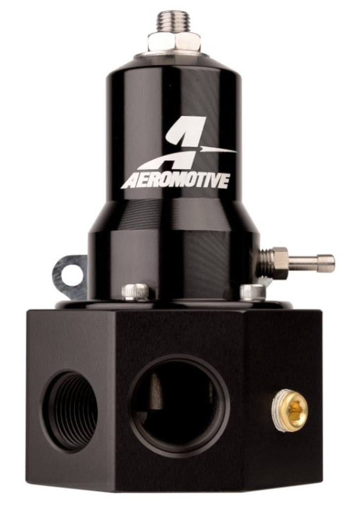 Aeromotive 13145 FITS: Adjustable Fuel Pressure Regulator 30-120PSI .313 Valve -3x -8 / 1x -10 Inlet -10 Return Fuel Pressure Regulators