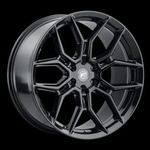 Load image into Gallery viewer, Forgestar F03120089P30 FITS: X12 22x10 / 6x135 BP / ET30 / 6.68in BS Gloss Black Wheel Wheels Cast