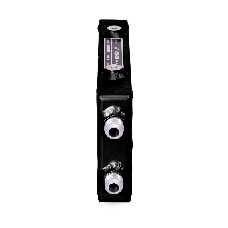 Mishimoto MMOC-DP-SBK FITS: Oil Coolers FITS: Universal Small Bar and Plate Dual Pass Black Oil Cooler Oil Coolers