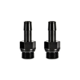 Mishimoto MMFT-M16-38BK FITS: 2pcs M16x1.5 3/8in Aluminum Catch Can Fitting Black Fittings