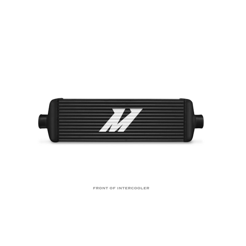 Mishimoto MMINT-UJB FITS: Intercoolers FITS: Universal Intercooler J-Line Black Intercoolers