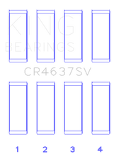 Load image into Gallery viewer, King Engine Bearings CR4637SV FITS:King Audi BYT/CDNC/CCZD/CPSA Connecting Rod Bearing Set Bearings