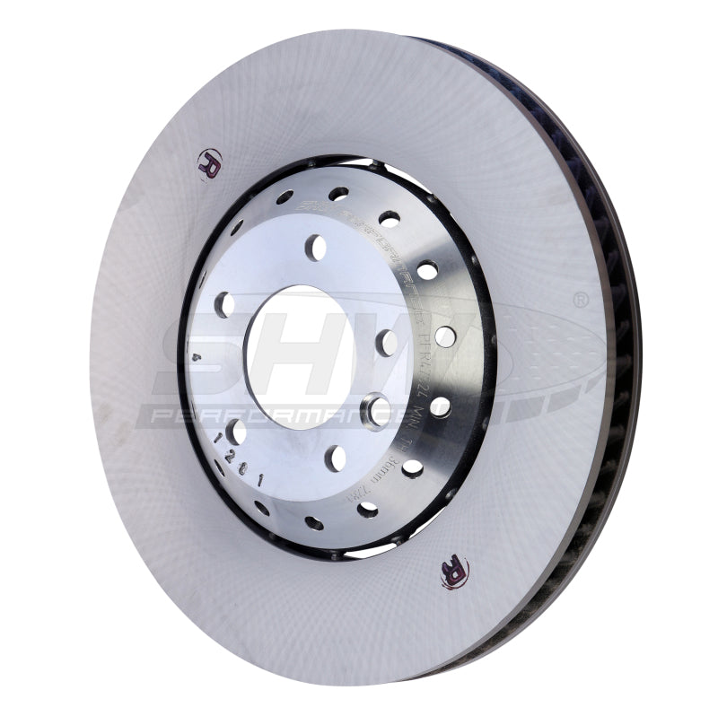SHW Performance PFR47524 FITS:SHW 15-18 Porsche Cayenne GTS w/19in Wheel w/o Ceramics Right Frt Smooth LW Brake Rotor(95835140450) Brake Rotors OE