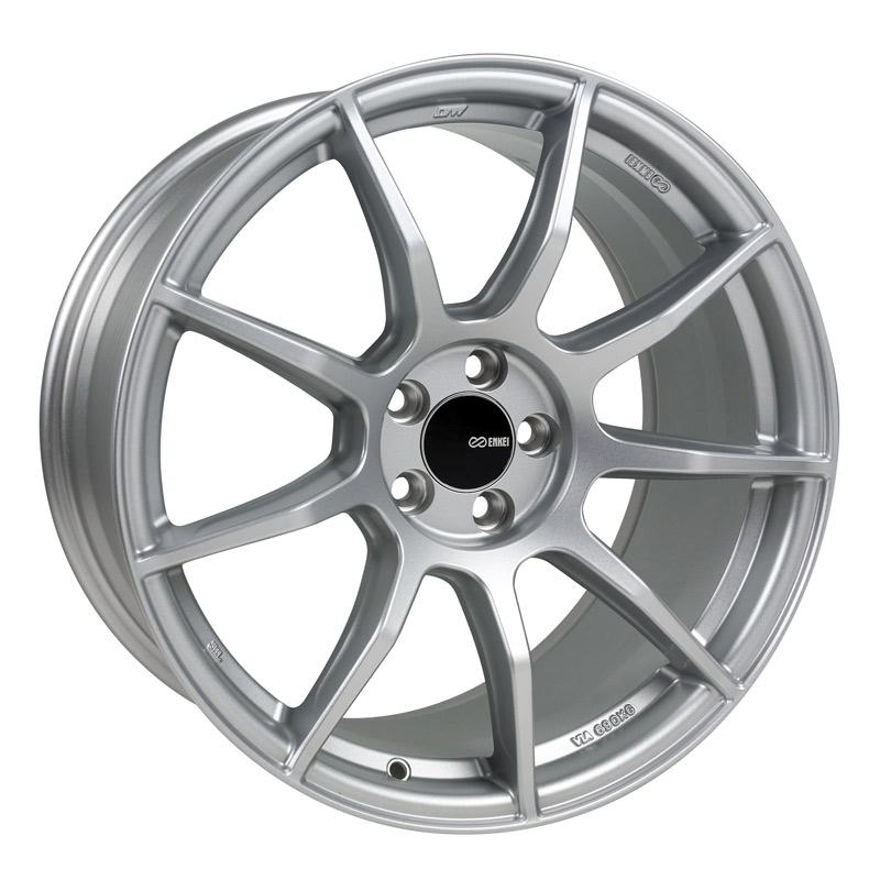 Enkei 492-885-6535BK FITS: TS9 18x8.5 5x114.3 35mm Offset 72.6mm Bore Black Wheels Cast