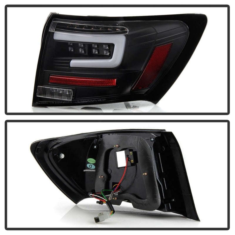 SPYDER 5087966 FITS: 08-11 Subaru Impreza WRX 4DR LED Tail Lights Black ALT-YD-SI084D-LED-BK Tail Lights