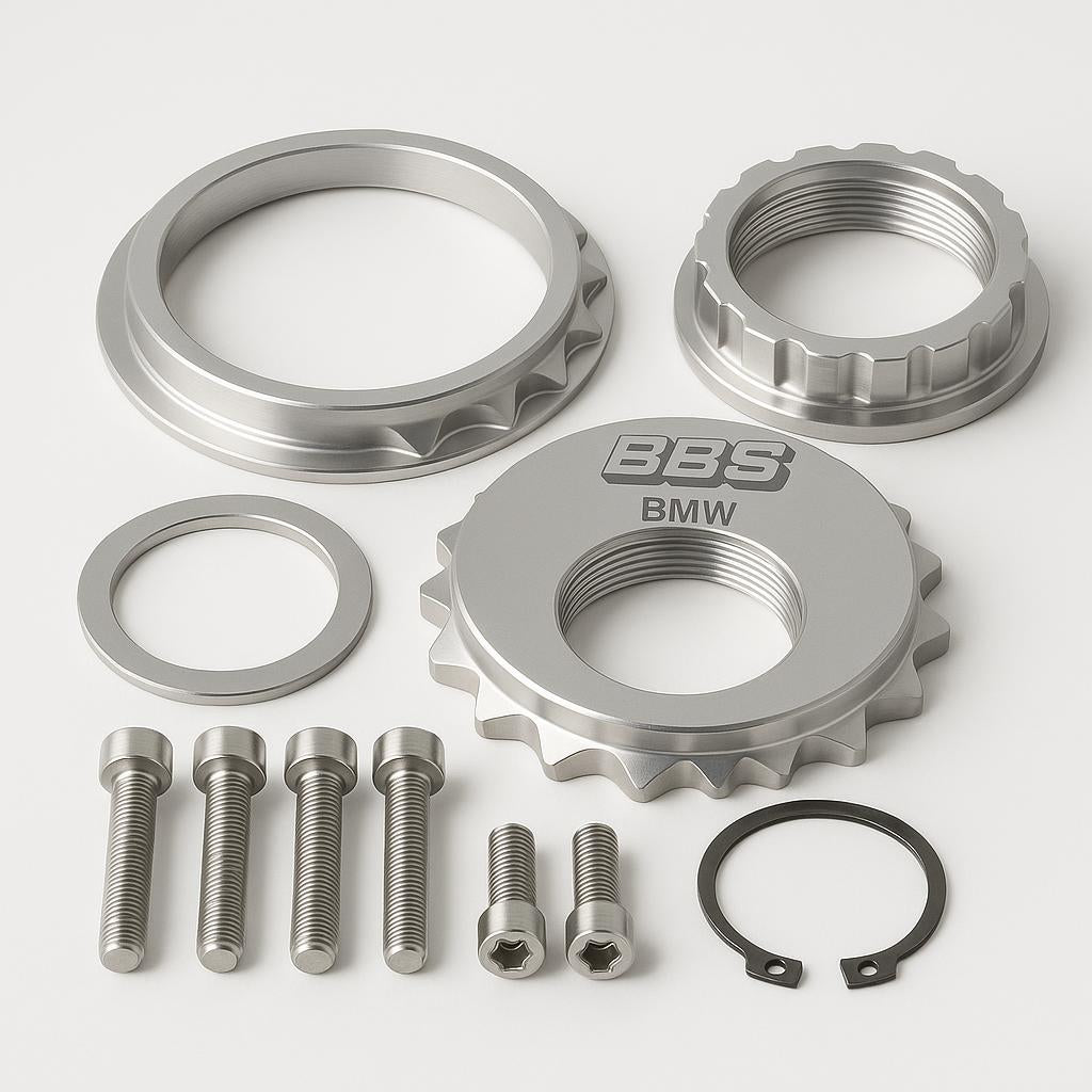 BBS wheel hub adapter hardware