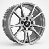 BBS 58.07.1010 FITS: Center Cap 56mm Black/Silver Wheel Center Caps