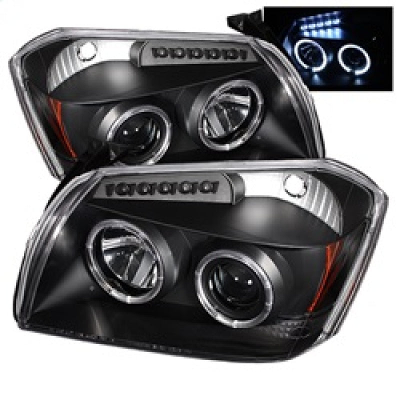 SPYDER 5009876 FITS: Dodge Magnum 05-07 Projector Headlights LED Halo LED Blk (Not Included) PRO-YD-DMAG05-LED-BK Headlights
