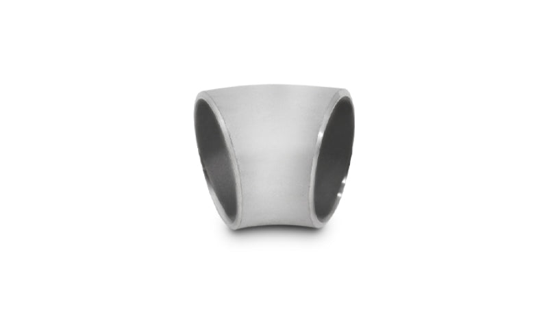 Vibrant 2331 FITS: 1.5in Nom. Schedule-10 T304 SS Long Radius 45 deg. Elbow Steel Tubing