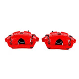 PowerStop S3320A FITS:Power Stop 07-16 Mini Cooper Front Red Calipers w/Brackets Pair Brake Calipers Perf