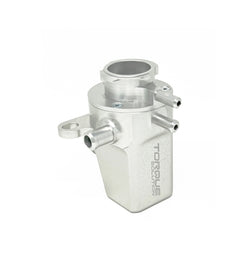 Torque Solution TS-SU-679S FITS: Coolant Expansion Tank: Subaru WRX 02-07 / STI 04-22 / Forester XT 04-08 Silver Coolant Reservoirs