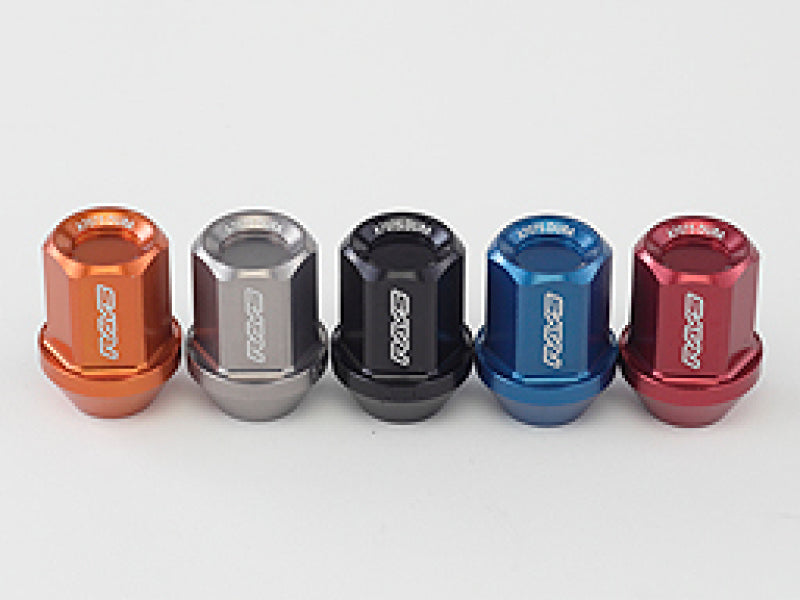 Rays WDURA3212125G FITS: Dura-Nut L32 Straight Type 12x1.25 Lug Nut Set 16 Lug 4 Lock Set Gunmetal Lug Nuts