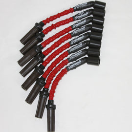 Granatelli Motor Sports 28-1545HTR FITS:Granatelli 14-23 GM LT1 6.2L Hi-Perf Coil-Near-Plug Ignition Wire Connector Kit w/Red Jacket Spark Plug Wire Sets