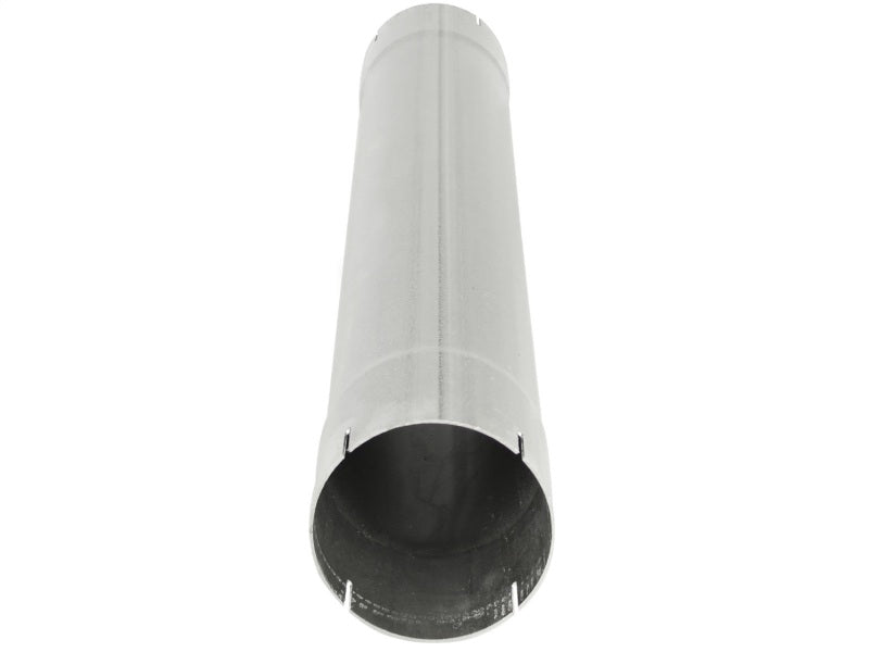 aFe 49-91003 FITS: MACHForce XP Exhausts Muffler Delete Aluminized 4 ID In/Out 8 Dia Catback