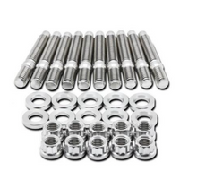 Load image into Gallery viewer, BLOX Racing BXFL-00307-9 FITS: SUS303 Stainless Steel Exhaust Manifold Stud Kit M8 x 1.25mm 45mm in Length 9-piece Hardware Kits Other