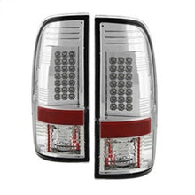 Load image into Gallery viewer, SPYDER 5003904 FITS: Ford Super Duty 08-15 LED Tail Lights Chrome ALT-YD-FS07-LED-C Tail Lights