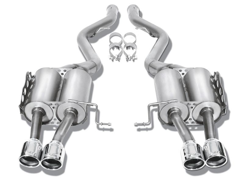 Borla 140505 FITS: 08-12 BMW 328i Sdm E90 2.0L RWD Dual Left Rear Exit Touring Cat-Back Exhaust Catback