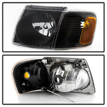 Load image into Gallery viewer, SPYDER 9042614 FITS:xTune 01-03 Ford Explorer Sport 4pc OEM Style Headlights w/Corner Black (HD-JH-FEXP01-ST-BK) Headlights