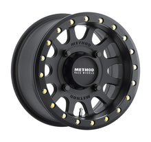 Load image into Gallery viewer, Method Wheels MR40157047543B FITS:Method MR401 UTV Beadlock 15x7 / 4+3/13mm Offset / 4x136 / 106mm CB Matte Black Wheel Wheels Cast