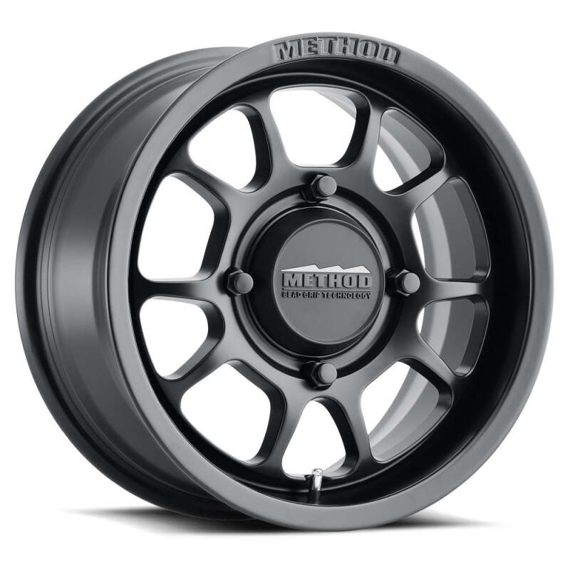 Method Wheels MR40957060552 FITS:Method MR409 Bead Grip 15x7.0 +38mm Offset 6x139.7 BP 78.30mm CB Matte Black Wheel Wheels Cast